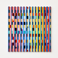 Yaacov Agam, "Rainbow-Star of David" - Agamograph; Original Work of Art!