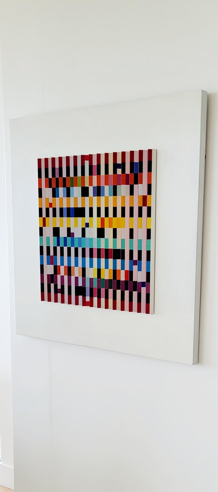 Yaacov Agam, "Rainbow-Star of David" - Agamograph; Original Work of Art!