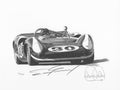Lola T70 by Danny Day | Dan Gurney Autographed COA