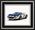 Ford GT40 #2 Original Oil Painting by Danny Day — Hand-Signed Carroll Shelby