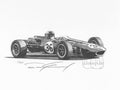 Gurney-Weslake Eagle #36 by Danny Day | Dan Gurney Autographed |