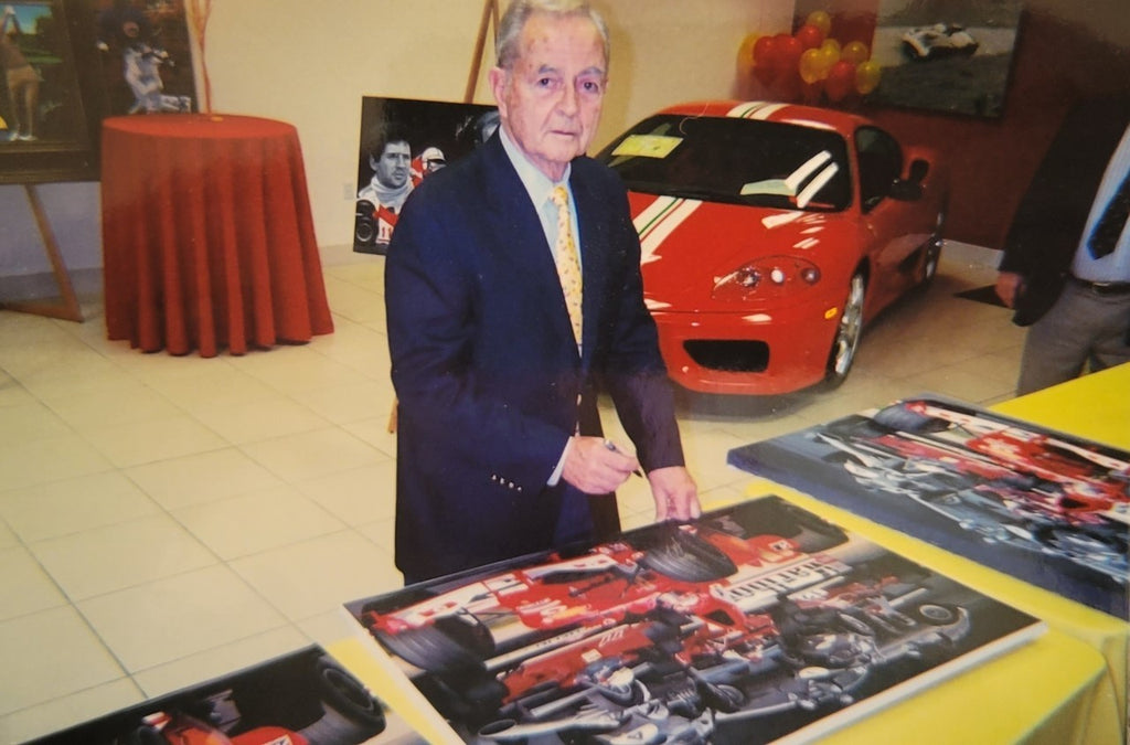 Ferrari World Champions — | Signed by Phil Hill & John Surtees