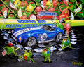 Michael Godard "We Olive A Shelby" (SN) - Autographed by Carroll Shelby