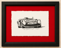 Lola Ford T70 Autographed by Dan Gurney & Danny Day Original Drawing