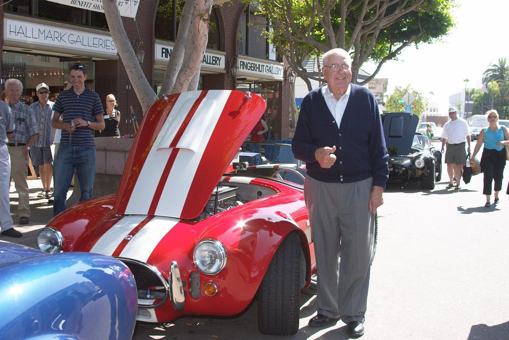 Bitten by the Snake Danny Day Art Carroll Shelby Signed Cobra Daytona + Bonu