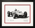 Ferrari 156 Sharknose – Phil Hill Autograph – Limited Edition Artwork + COA