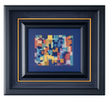 Yaacov Agam, "Symphony Visual on Blue Space" - Original Work of Art!