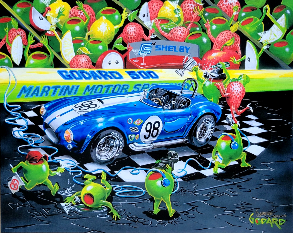 Michael Godard "We Olive A Shelby" G Edition Shelby Cobra