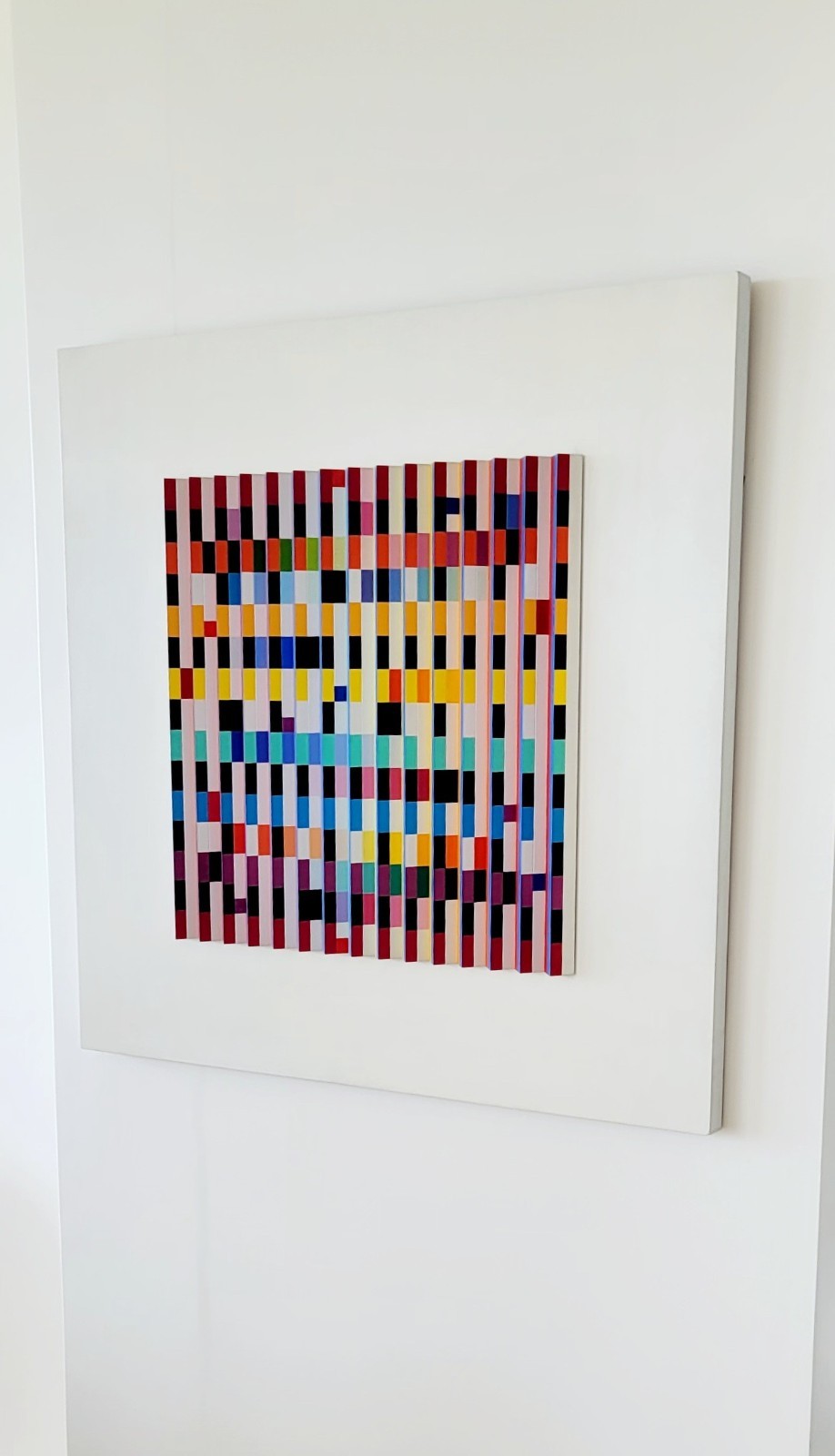 Yaacov Agam, "Rainbow-Star of David" - Agamograph; Original Work of Art!