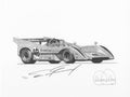 McLaren M8D by Danny Day | Dan Gurney Autographed |
