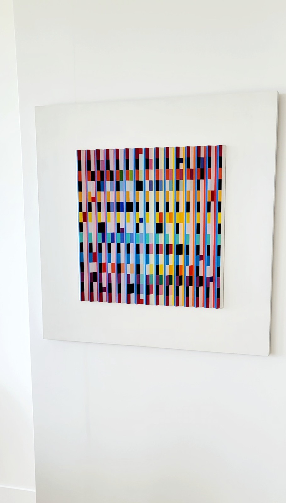 Yaacov Agam, "Rainbow-Star of David" - Agamograph; Original Work of Art!
