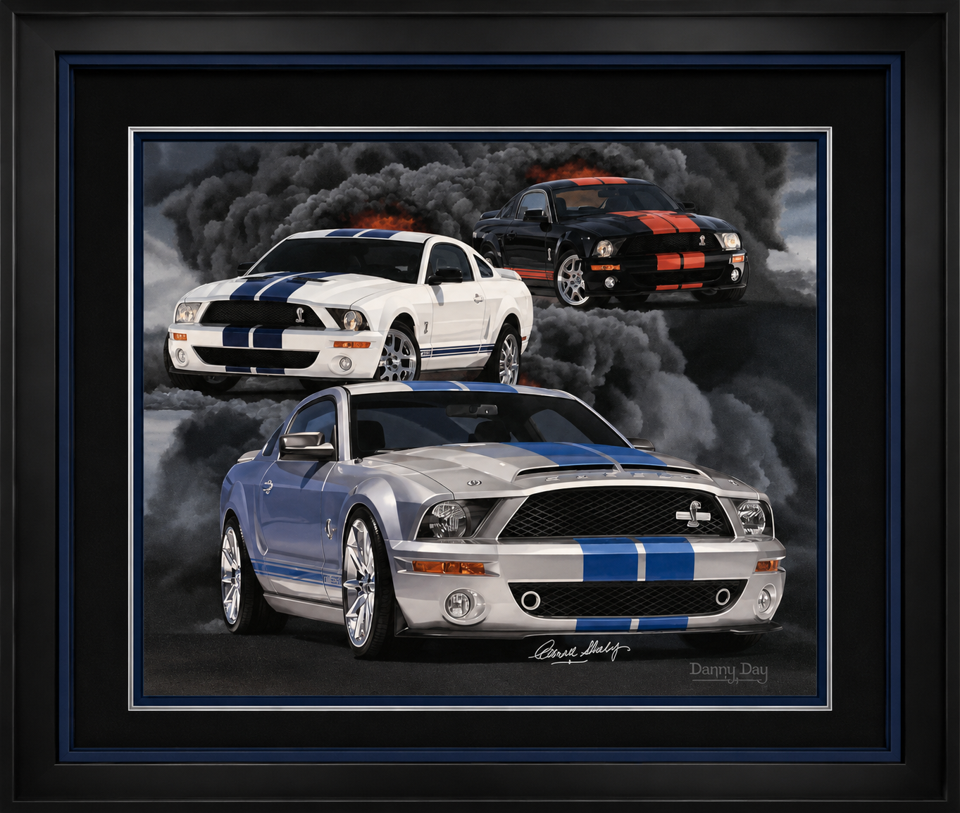Shelby GT500 Tribute by Danny Day Autographed by Carroll Shelby