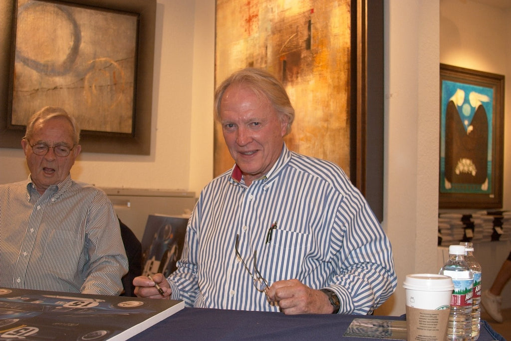 GT40 Legends by Danny Day Autographed by Carroll Shelby and DanGurney