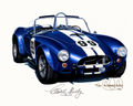 Shelby 427 Cobra Autographed by Carroll Shelby