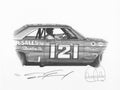Ford Riverside Nascar Winner by Danny Day | Dan Gurney Autographed