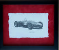 Ferrari 156 “Sharknose” Original Pencil Drawing – Danny Day – Signed by Phil Hil