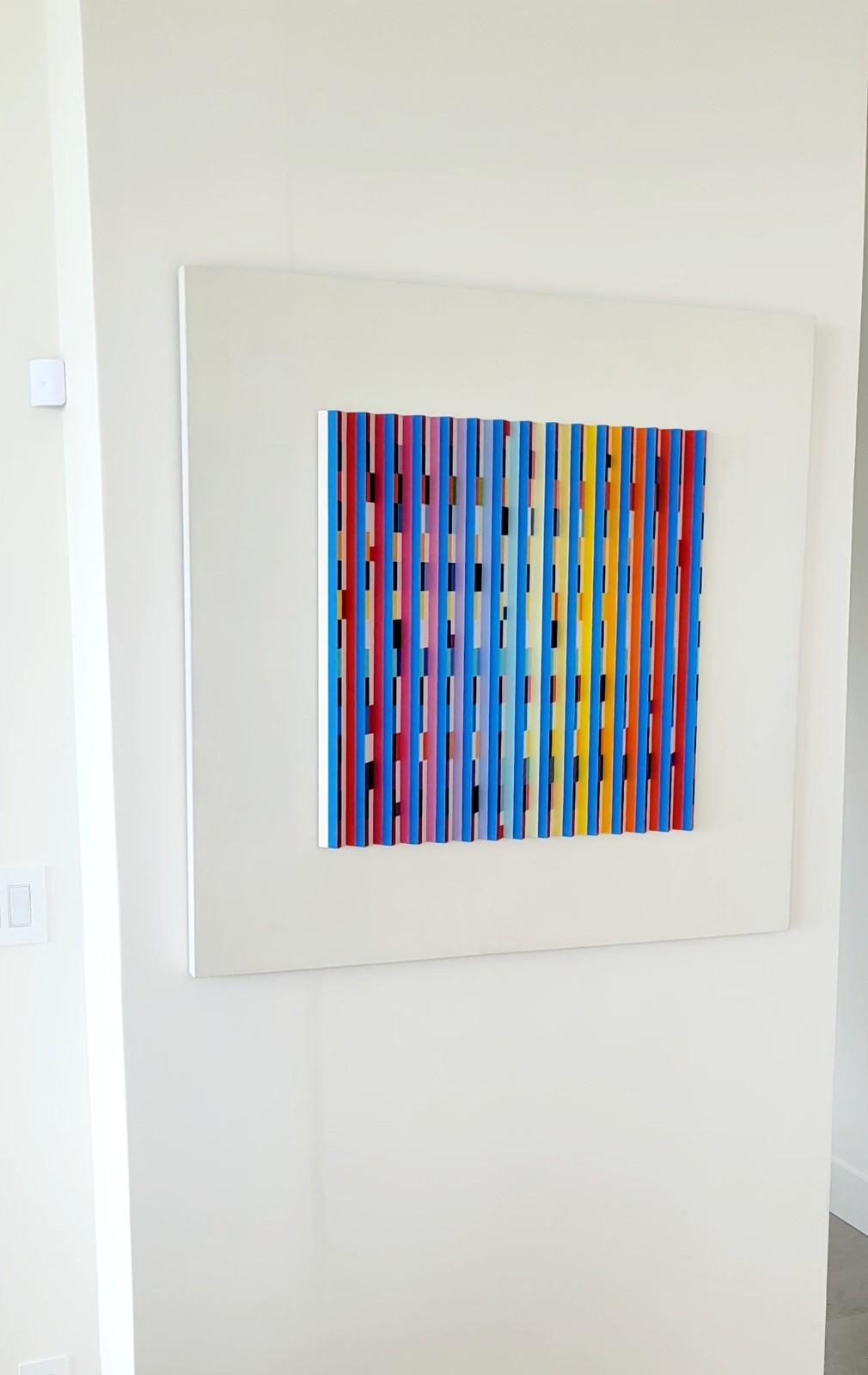 Yaacov Agam, "Rainbow-Star of David" - Agamograph; Original Work of Art!
